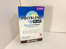 Custom Building Products 010186831589 Polyblend Plus Non-sanded Grout - 10 Lb Coffee Bean Color # 646 New