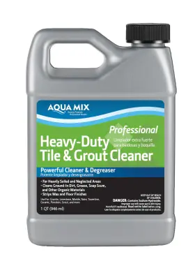 010382-4 Custom Building Products Professional Aqua Mix Heavy Duty Tile And Grout Cleaner 1 Qt