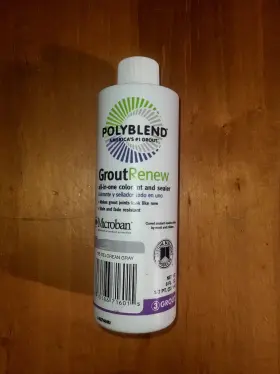Custom Building Products 313025131155 Polyblend 165 Delorean Grey 8oz Grout Renew Colorant/sealer Flooring Tile Repair