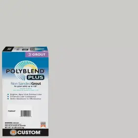 Custom Building Products 313101836875 Polyblend Plus #544 Rolling Fog 10 Lb. Unsanded Grout