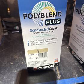 Custom Building Products 313301181 Polyblend Plus Non Sanded Grout Brown Velvet - 10 Lb