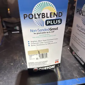 313301181 Custom Building Products Polyblend Plus Non Sanded Grout Brown Velvet - 10 Lb