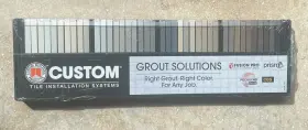 Custom Building Products 445028423401 Grout Solutions Color Sample Kit - 40 Colors Custom Building Products 445028423401 Grout Solutions Color Sample Kit - 40 Colors