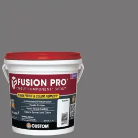 Fp191-2t Custom Building Products Fusion Pro #19 Pewter 1 Gal. Single Component Grout