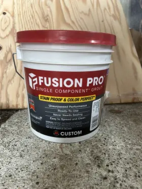 Fp3801-2t Custom Building Products Single Component Grout 1 Gal. Premixed #380 Haystack Fp3801-2t Custom Building Products Single Component Grout 1 Gal. Premixed #380 Haystack