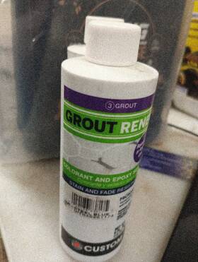 Custom Building Products Gcl546cg Grout Renew Colorant And Epoxy Sealer 8 Fl Oz 546 Cape Gray Gcl 1090