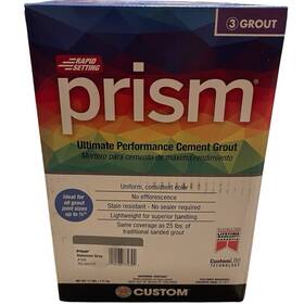 Custom Building Products Pg16517t Prism Ultimate Performance Grout - 17 Lb #165 Delorean Gray New In Box