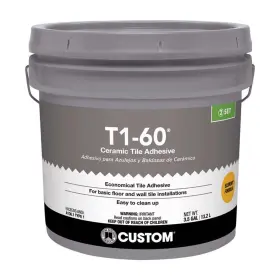 T1603 Custom Building Products T1 60 Economical Tile Adhesive - White 3.5 Gal