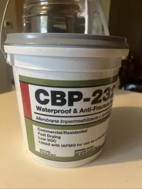 Cbp-232 Custom Building Products Tds-309 Waterproof And Anti-fracture Membrane 1 Gal-3.78l