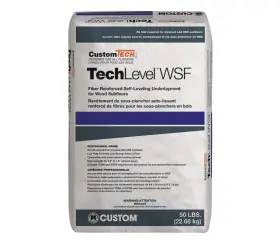 Tlwsf50t Custom Building Products Techlevel Wsf Self-leveling Underlayment For Wood Subfloors - 50 Lb