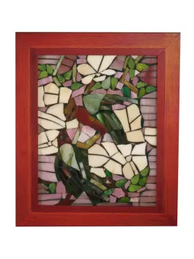 Dale Tiffany 020258117268 Parrots Wall Panel 10-inch Multi