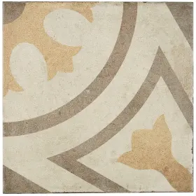 Daltile 081516546442 Porcelain Cement Look 8 X Inch Warm Blend Decorative Tile In Circolo
