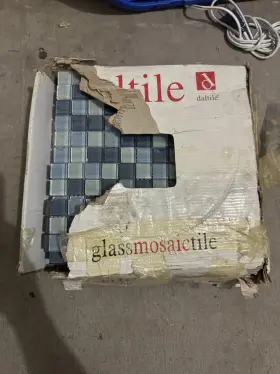 Cw27 Datile Mosaic Glass 1x1 Tile Sheets 10 Sq. Ft. Read Description