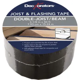 401880 Deckorators 3-1/8 Inch X 50 Ft. Double-joist/beam Butyl Joist And Flashing Tape