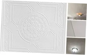 R30-96pw Decorative Ceiling Tiles Inc. A R30 Kensington Gardens Foam Glue-up Tile 256 Sq. Pack Of 96