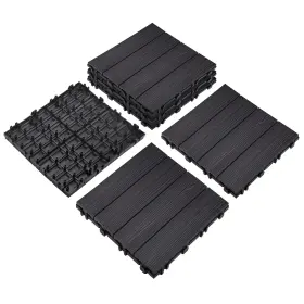 Design House 044321844530 Square Deck Tiles Interlocking Wood Composite Decking 1000lb Weight Capacit Design House 044321844530 Square Deck Tiles Interlocking Wood Composite Decking 1000lb Weight Capacit