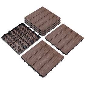 Design House 844548 844530 12 Inch X Square Textured Polymer - Russet Canyon