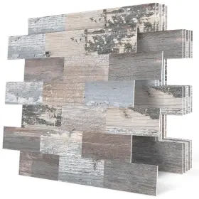 2021h-e-014 Dewoo Peel And Stick Rustic Backsplash Wall Tile Self Adhesive For Kitchen