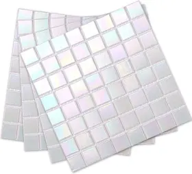Wt0802b040c Dicofun 40-sheet Rainbow Peel And Stick Backsplash For Kitchen Bathroom