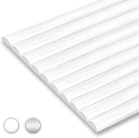 Direct 313041854885 10-pack Peel And Stick Trim For Backsplash Tile Edge 12 Inch Self-ad