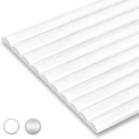 Direct 313041854885 10-pack Peel And Stick Trim For Backsplash Tile Edge 12 Inch Self-ad