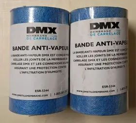 Esr-5344 Dmx 2 Rolls Tile Membrane Vapor-band 16ft X 4.8 In