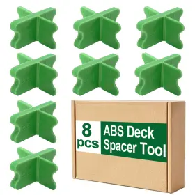 Dp-01 Dnairtly 8 Pcs Deck Spacers Tool Set 4 Thickness Options 1/16 Inch 1/8 3/16 1/4 Dp-01 Dnairtly 8 Pcs Deck Spacers Tool Set 4 Thickness Options 1/16 Inch 1/8 3/16 1/4