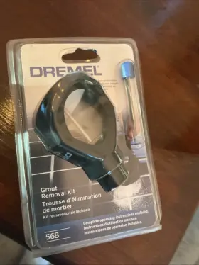 566-568 Dremel 568 Grout Removal Attachment Kit For Wall And Floor 566-568 Dremel 568 Grout Removal Attachment Kit For Wall And Floor