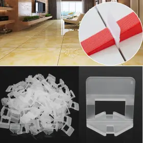 Qqg5365446 Drillpro 2000x Clip Tile Leveling System Kit Floor Wall 1-1.5mm Spacer Tiling Tool
