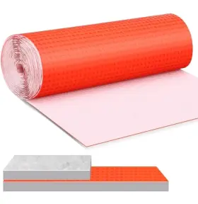 Ykh-drydiet-31 Drydiet 1 Roll Uncoupling Membrane For Tile 1/8ftft 3mm Thick Waterproofing Underlayment Ykh-drydiet-31 Drydiet 1 Roll Uncoupling Membrane For Tile 1/8ftft 3mm Thick Waterproofing Underlayment