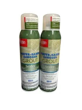 Du Pont 669009716017 2 New Water-based Aerosol Grout Sealer 15 Oz Each Du Pont 669009716017 2 New Water-based Aerosol Grout Sealer 15 Oz Each