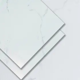 Dundee Deco 726449830168 24 Inch X Peel And Stick Vinyl Flooring Tiles In White