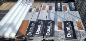 100956853 Duralux Soho Waterproof Luxury Vinyl Plank Flooring Tile 17 Boxes Foam