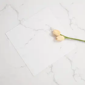 Wonth-gduy767 Dureidos 10 Pcs Peel And Stick Floor Tile White Grey Marble Look Self Adhesive V Inch