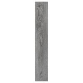 Dureidos Wonth387ld62 Peel And Stick Floor Tile Wood Plank Look Self-adheisve Vinyl Flooring Grey