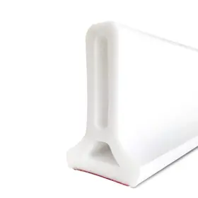 Duzzy 718774325273 39 Inch Collapsible Shower Water Dam Pack Of 1 White