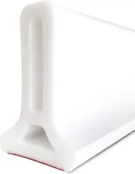 Dam-001 Duzzy 67 Inch Collapsible Shower Water Dam 1 Count Pack Of White