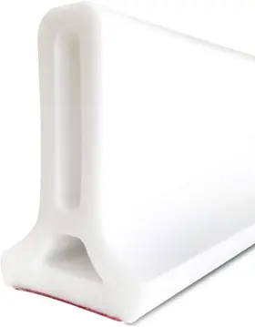 Dsta-0000 Duzzy 98 Inch Collapsible Shower Water Dam Pack Of 1 White