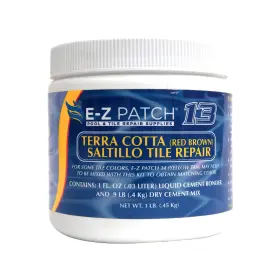 E-z Products 726084790124 13 Saltillo Tile Repair Kit - Diy Terracotta Filler Red-brown 1 Pound E-z Products 726084790124 13 Saltillo Tile Repair Kit - Diy Terracotta Filler Red-brown 1 Pound