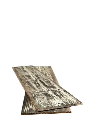 E-110 Easy Planking 761780761429 Thermally-modified Barn Wood Wall Planks Nail-in 5 Inch W X 48