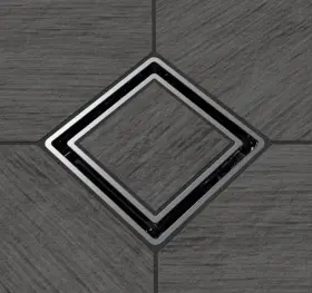 Etid-6-pc Ebbe America Legacy Drain 6 Inch Polished Chrome For 5 Tile Hidden