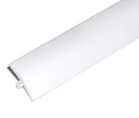 Edge Supply 089415132056 White 3/4 In X 25 Ft Center Barb Tee Moulding T Molding Hobbyist Pack Small