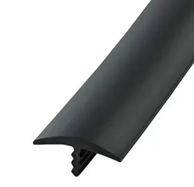 Edge Supply 089415132100 Black 3/4 In X 25 Ft Center Barb Tee Moulding T Molding Hobbyist