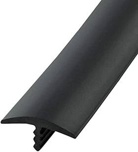 Edge Supply 313113239206 Black 3/4 In X 25 Ft Center Barb Tee Moulding T Molding Hobbyist Pac
