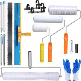Eikovia Usb-gy1027-slctk Self Leveling Cement Tool Kit-epoxy Floor Tools Includes 21.5-67 Inch Adjustable Tel