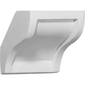 Ekena Millwork 192770432119 Mdb03x03-case-4 Coupling Moulding Profiles 4-pack 3 1/2 Inch P X 5/8 H White