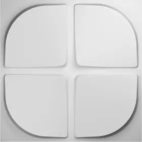 Wp20x20euwh Ekena Millwork 192770940461 19 5/8 Inch W X H Edmund Endurawall Decorative 3d Wall Panel Co
