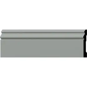 Ekena Millwork 849014000053 3 3/4 Inch H X 1/2 P 94 L Aberdeen Baseboard Moulding
