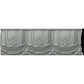 Cha04x00sh Ekena Millwork 849014000855 4 7/8-inch H X P 96-inch L Sheffield Chair Rail