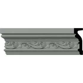 Cha04x01tn Ekena Millwork 849014000923 Tristan Chair Rail 4 1/2 Inch H X 1 P 94 3/8 L 5/8 Repeat
